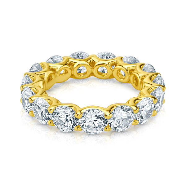 5MM ROUND ETERNITY RING, GOLD