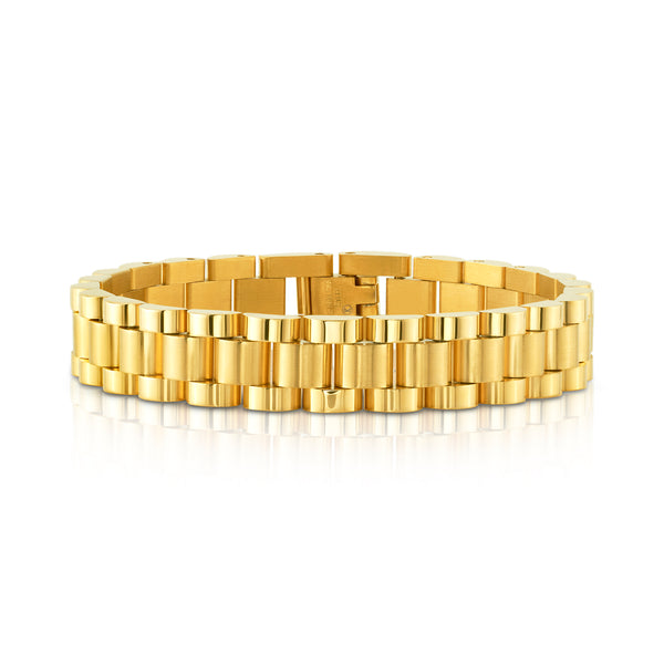 WATCH BRACELET, GOLD JEN HANSEN
