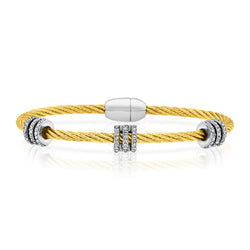 MAGNETIC MARVEL ROPE BRACELET, GOLD