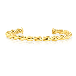 TWISTED CUFF, GOLD