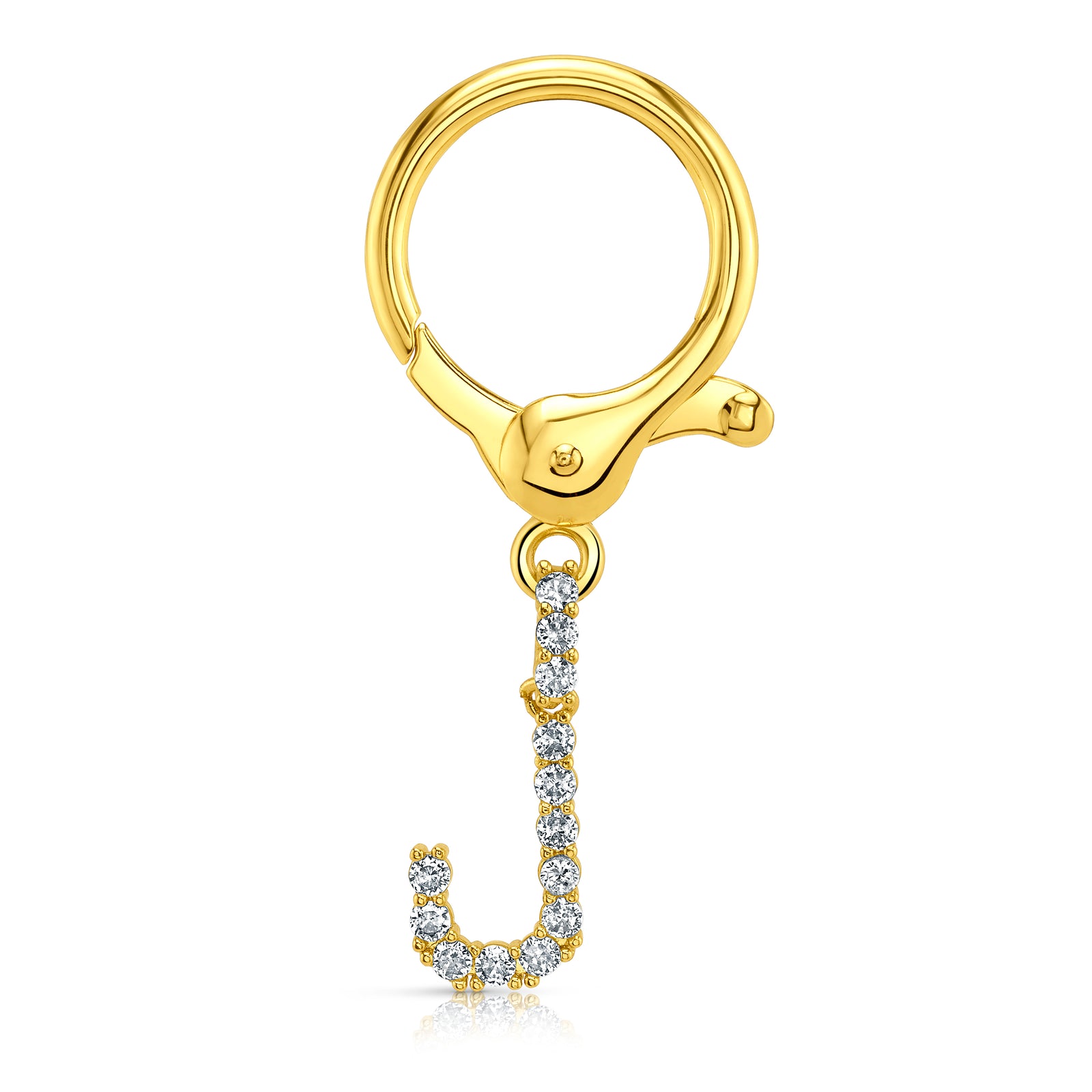 TENNIS INITIAL BAG CHARMS, GOLD – JEN HANSEN