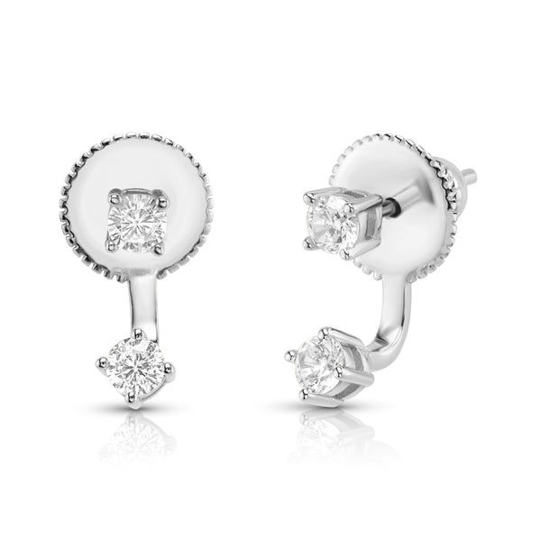 EMERGE EAR JACKET, SILVER