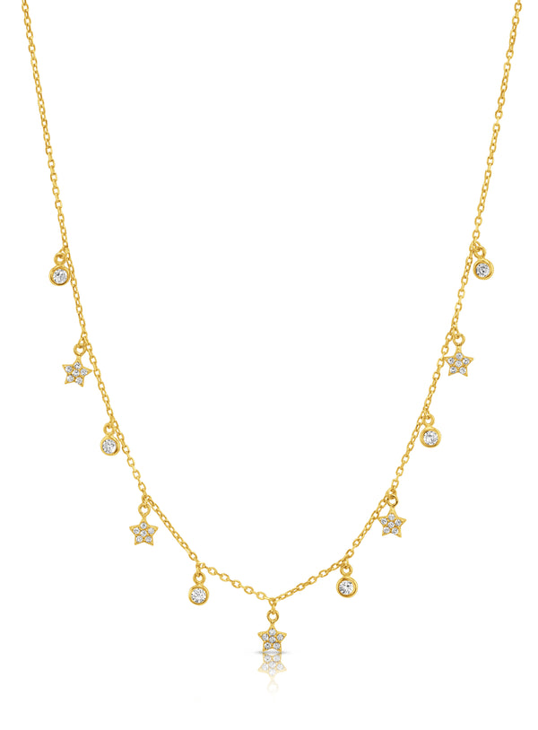 STARLIGHT NECKLACE, GOLD