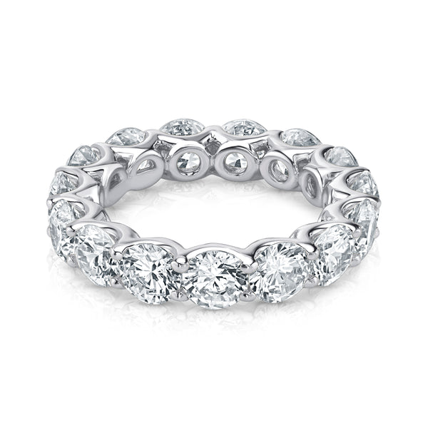 5MM ROUND ETERNITY RING, SILVER
