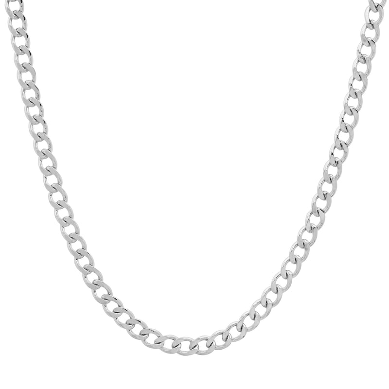 Small Cuban Link Chain, Silver