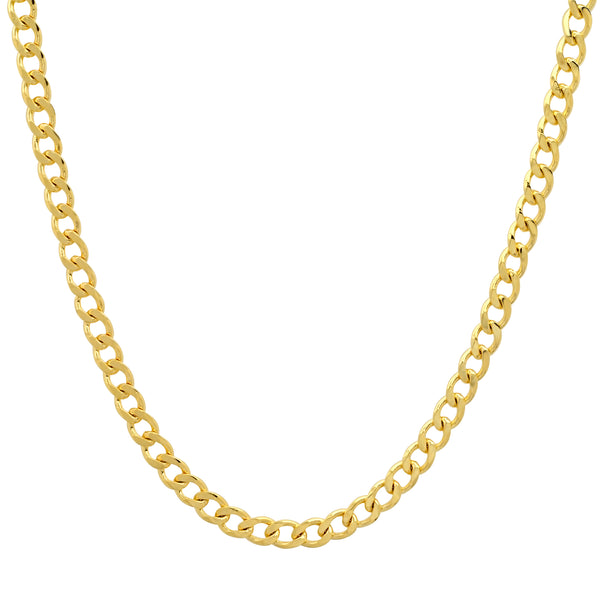 SMALL CUBAN LINK CHAIN GOLD