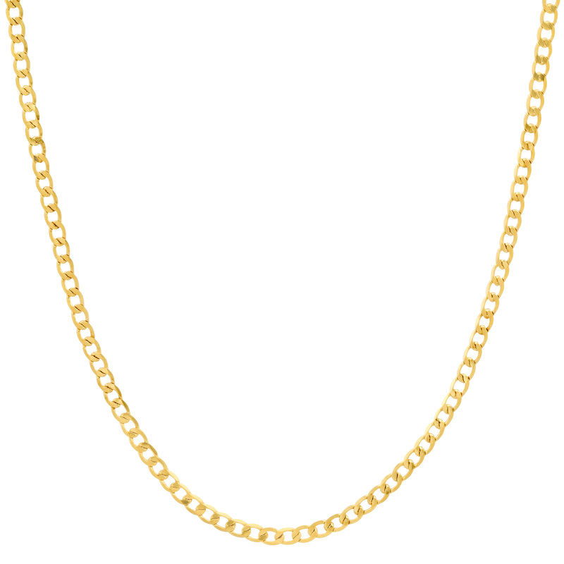 TINY CUBAN LINK CHAIN GOLD