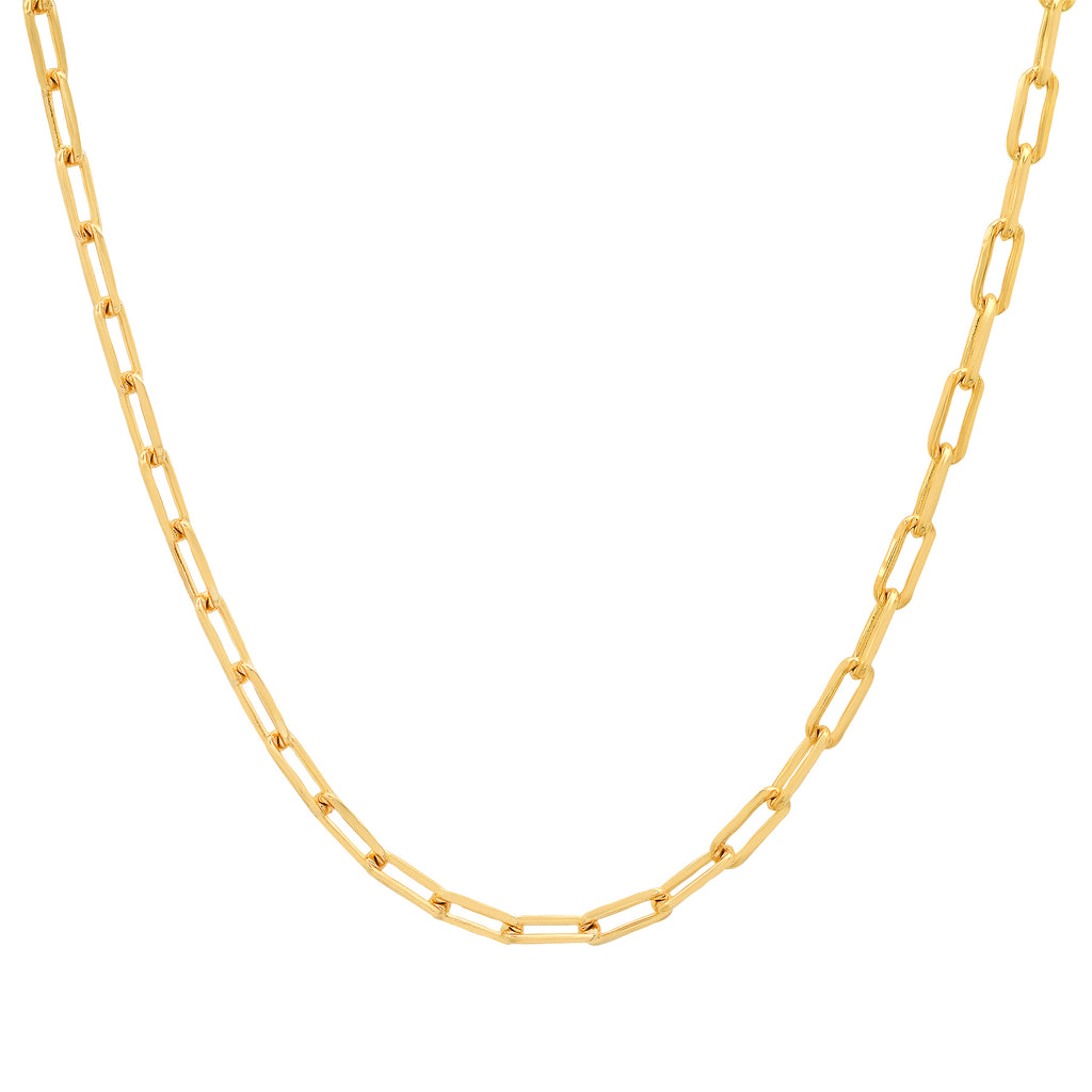 THIN PAPERCLIP CHAIN GOLD – JEN HANSEN, image size:1024x1024