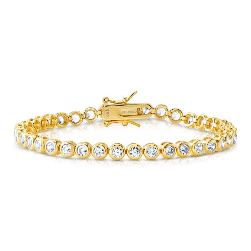 Jen Diamond and Gold Bracelet – Vibe with MOI