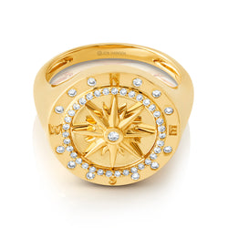 Starcrest Diamond Ring, 14kt Gold