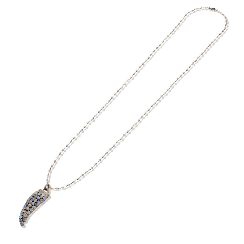 Diamond Horn Necklace, Labradorite, long.jpg