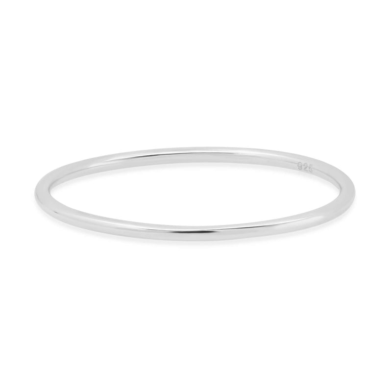ONE LINE RING, SILVER